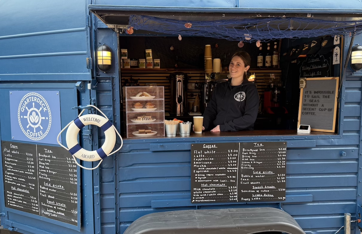 Quarterdeck Coffee horse box
