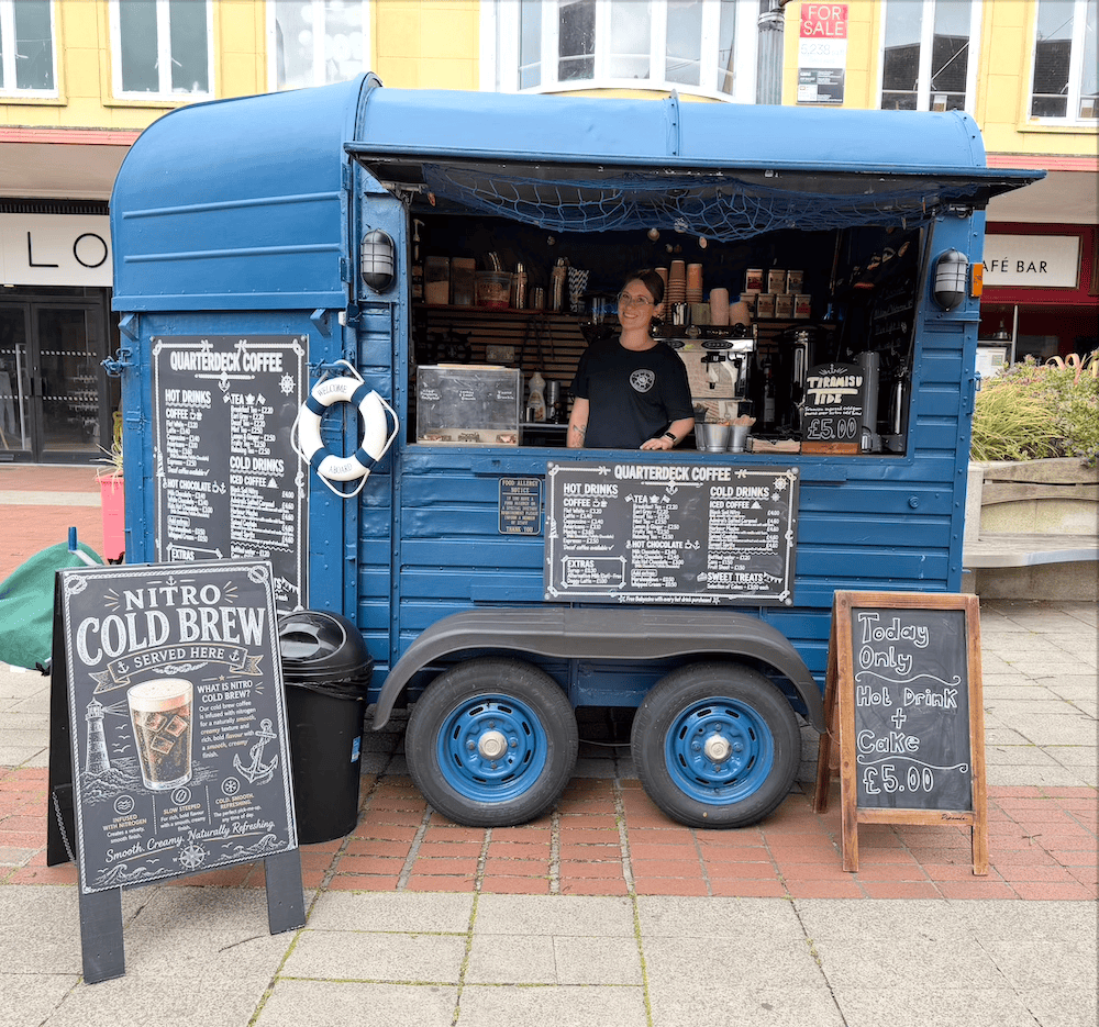 Quarterdeck Coffee horse box
